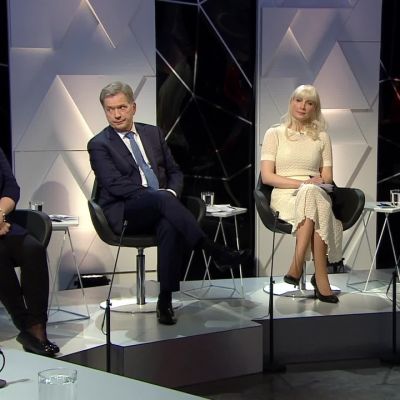 Ylen aamu-tv: Presidenttiehdokkaiden loppukiri