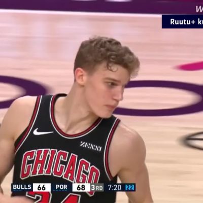 Lauri Markkanen heitti 10 pistettä Portlandia vastaan