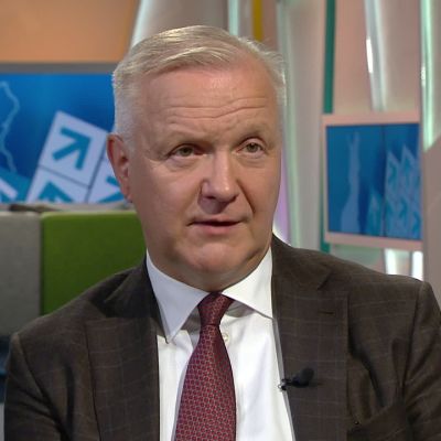 Vieraana Suomen Pankin pääjohtaja Olli Rehn