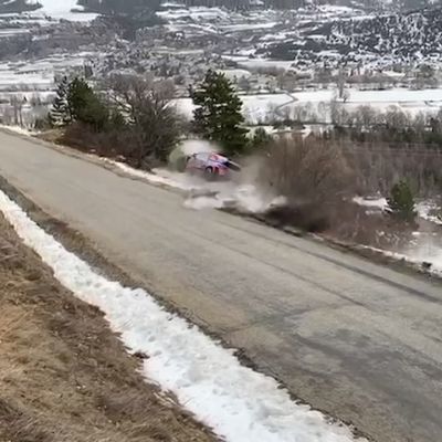 Tätä ei nähty tv:ssä! Katso Ott Tänakin raju ulosajo