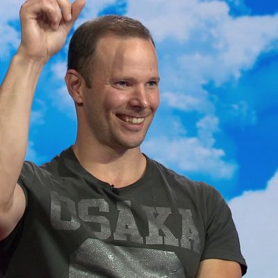 Keihässankari Tero Pitkämäen tavaramerkki oli raju syöksy heiton päätteeksi ja siihen oli hyvä syy