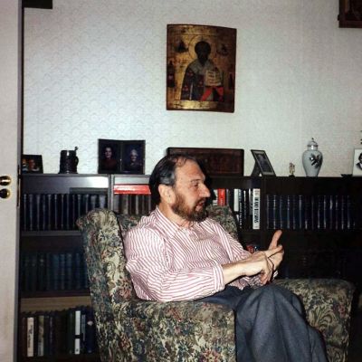 George Blake Moskovassa vuonna 1997.