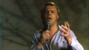 Vesa-Matti Loiri laulaa Eino Leinon lauluja ohjelmassa Tulkaa kotiin, 1978.