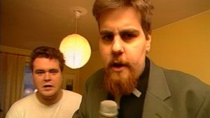 Mikael Crawford och Stan Saanila, Yle Arkivet 1991