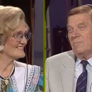 Kyllikki ja Johannes Virolainen Tuttu juttu Show'ssa vuonna 1992