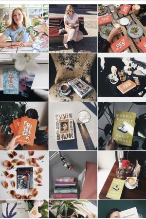 Att posta snygga bilder på Instagram för att nå ut till fler är A och O för Århundradets bokklubb screenshot från århundradets bokklubbs insta