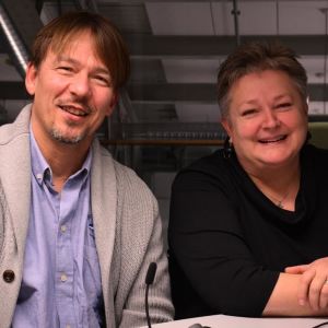 Peter Björkroth och Mona Söderblom.