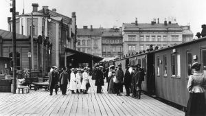 Helsingin rautatieasema 1909