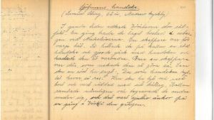 Bild ur Svenska Litteratursällskapets arkiv, SLS 280 510, insamlade av V.E.V. Wessman (1917). folksägner