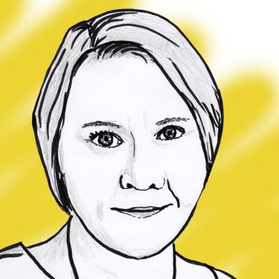 Marjo Näkki -piirros.
