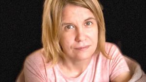 Tanja Verozub jobbar som hjälparbetare i byn Piski i Ukraina, där coronavirusläget slår hårt mot många familjer. Hjälparbetaren Tanja Verozuv.