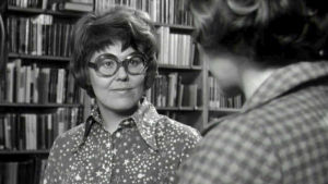 Kirjastonhoitaja Tuula Blåfield (1972).
