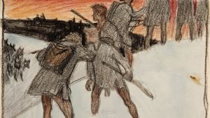 Akseli Gallen-Kallelas illustration till Sju bröder Akseli Gallen-Kallelas illustration till Sju bröder