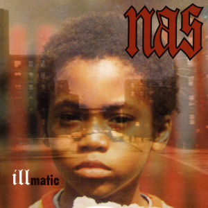 Skivomslag till Nas debutalbum Illmatic Skivomslag till Nas debutalbum Illmatic