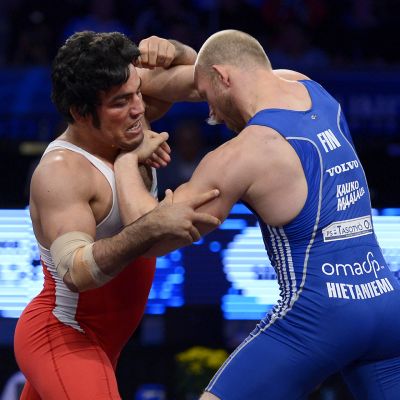 Rami Hietaniemi Las Vegasin MM-kisoissa 2015.