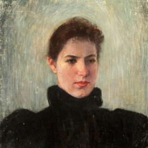Ada Thiléns Självporträtt från 1896.