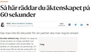 Maria SundblomLindberg vill beröra och gå där det bränns med det hon skriver. Bild från HBL:s webbsida ur en av hennes kolumner. En text ur en kolumn av Maria Sundblom-Lindberg.
