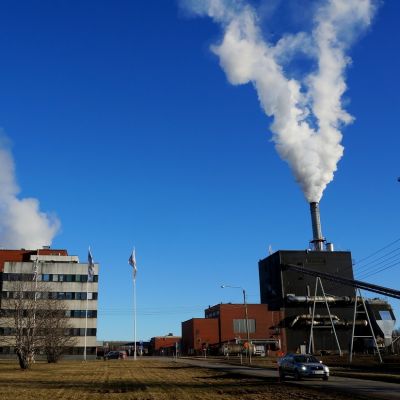 Powerflute Oy:n kartonkitehdas Kuopion Sorsasalossa