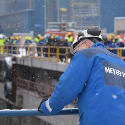 Meyerin Turun telakka työntekijä