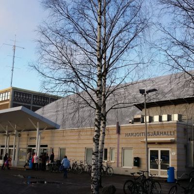 Hipposhalli Jyväskylässä.