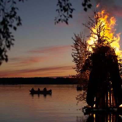 Juhannuskokko Mäntyharjulla 2012