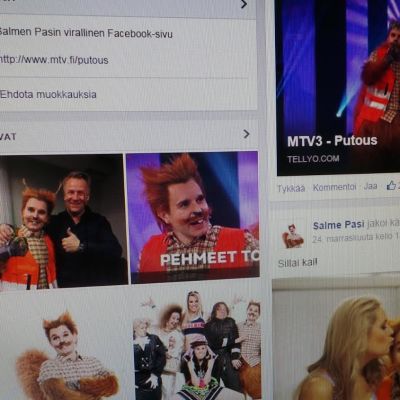 Salme Pasin Facebook-sivu