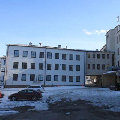 Hellas gamla chokladfabrik i Åbo.