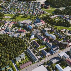 Skiss över detaljplan