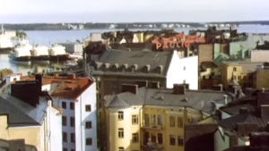 Maisemakuva Helsingin Katajanokalta (1980)