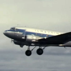 Ilmavoimien DC-3-kone (1978).