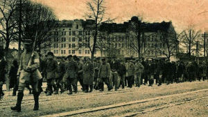 Röda fångar under striderna om Viborg 1918 Röda fångar under striderna om Viborg 1918