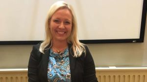 Johanna Holmäng (SFP), fullmäktigeordförande i Pedersöre Johanna Holmäng (SFP), kommunfullmäktigeordförande i Pedersöre.