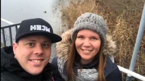 Ann-Christin hoppas på att få fira sonens konfirmation hemma i Jakobstad i sommar. Potsdam utanför Berlin.