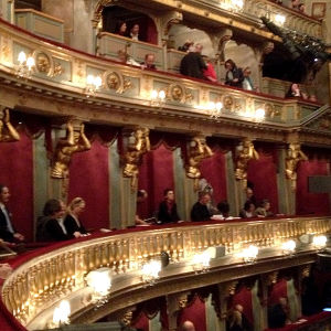 Theater an de Wienin katsomo. - (Copyright: Yle/Paula Nurmentaus) Theater an de Wienin katsomo.