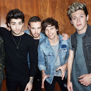 One Direction-poikabändi: Harry Styles, Zayn Malik, Liam Payne, Louis Tomlinson ja Niall Horan.