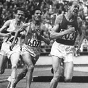 Löpare på Olympiaden i Helsingfors.