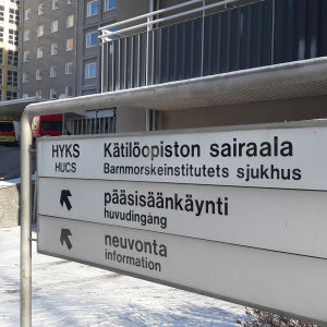 Barnmorskeinstitutets sjukhus i Helsingfors.