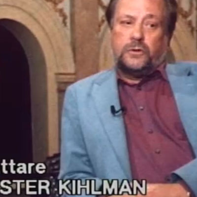 Christer Kihlman i en intervju.