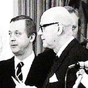 Pääministeri Kalve Sorsa ja presidentti Urho Kekkonen.