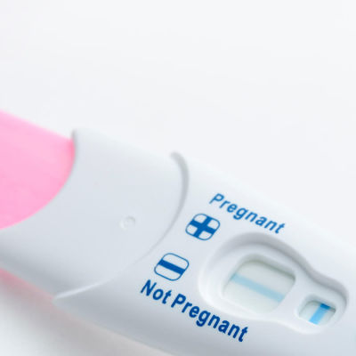 Ett negativt graviditetstest