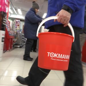 Tokmanni avasi Oulussa uuden myymälän vanhoihin Anttilan tiloihin 8.12.2016.