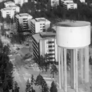 Vuosaari ilmakuvassa 1966