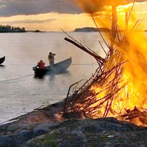 Kokon polttoa juhannuksena