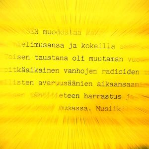kirjeteksti, käsitelty kuva