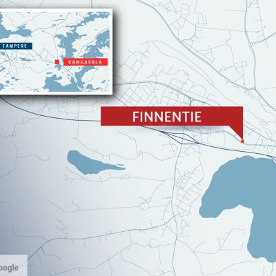Onnettomuus sattui Kangasalan Finnentiellä