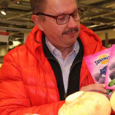 Ruokaharrastaja Reijo Ikonen.