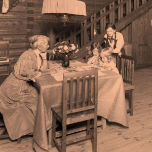 Jean ja Aino Sibeliuksen perhe 1915