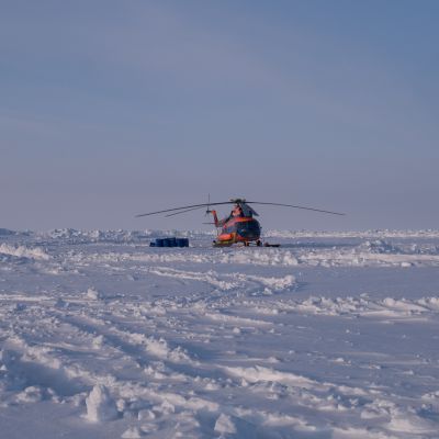 Helikopteri pohjoisnavalla