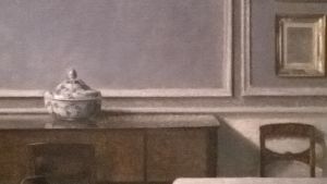 Interiör med punch skål (1904) Vilhelm Hammershøi Interiör med punch skål (1904) Vilhelm Hammershøi