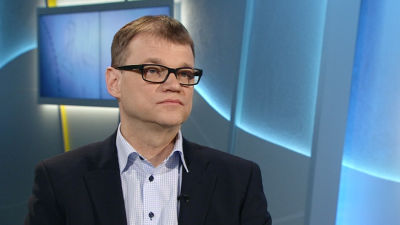 Juha Sipilä i morgonettan29.3.2014
